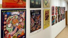 Exposicin de carteles de las Xornadas de Folclore de Ourense