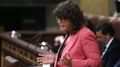 Teresa Jord� en el Congreso de los Diputados.