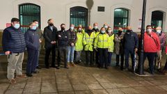 Acto de presentaci�n en la Plaza de la  Rep�blica, en el barrio de El Coto, Gij�n