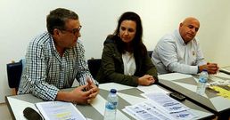 La edil de Deportes, Susana Mart�nez, presidi� ayer la presentaci�n de este acto conmemorativo. 