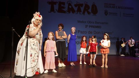Los ni&ntilde;os fueron los protagonistas de los premios, en el Teatro Col&oacute;n