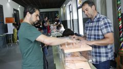 En Viveiro, en imagen mesa electoral del Conservatorio, la participacin en las elecciones fue del 70,77%
