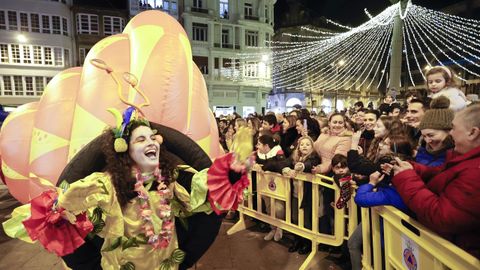 La cabalgata de Lugo fue una de las ms multitudinarias de los ltimos aos.