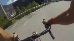 As fue la tremenda cada deun ciclista