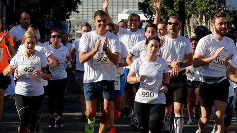 Snchez particip ayer en la sexta edicin de la carrera contra la violencia machista en Madrid