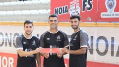 Leandro Altamirano, David Pazos y Rubi Lemos forman el tro de capitanes del Portus Apostoli.