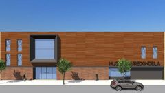 Proyeco del museo municipal de Redondela en la avenida de Mendi�o