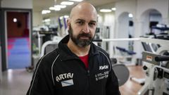 Aar�n Blanco, responsable de las Escolas Deportivas Artai