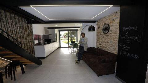 Vctor Pinis gestiona ya ms de 60 viviendas tursticas entre A Maria (en imagen, una en Celeiro-Viveiro), Ortegal y Ferrolterra