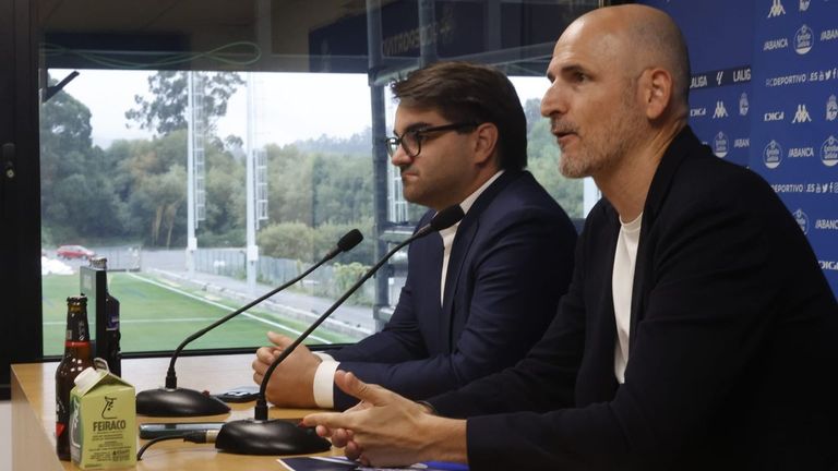 Fernando Soriano, en primer t&eacute;rmino, y Benassi