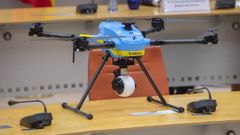 Uno de los drones mostrados en la presentaci�n del dispositivo especial de tr�fico de este verano