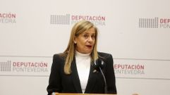 Carmela Silva, presidenta de la Diputacin de Pontevedra, en una fotode archivo