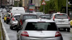 Un accidente colapsa la entrada a A Coru�a