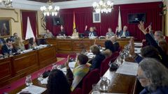 Primer pleno del Concello de Lugo del a�o