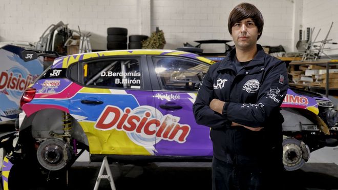 Daniel Berdom�s, campe�n gallego de ralis en la temporada 2026.