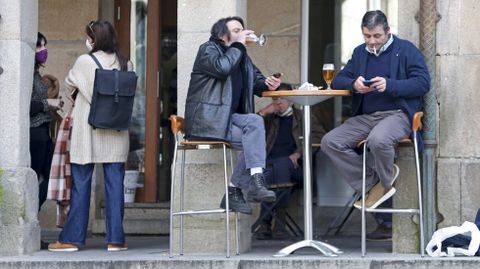 Reapertura de terrazas en Pontevedra
