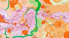 Mapa�geomorfol�gico del Campo de Calatrava en Ciudad Real