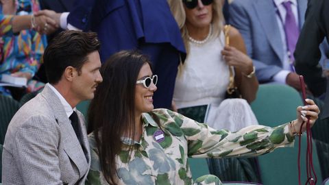 Garbie Muguruza y su marido, Arthur Borges, en una imagen de archivo