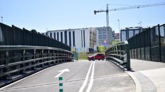 Paso entre Xuxn y Matogrande, actuacin incluida en las obras de urbanizacin
