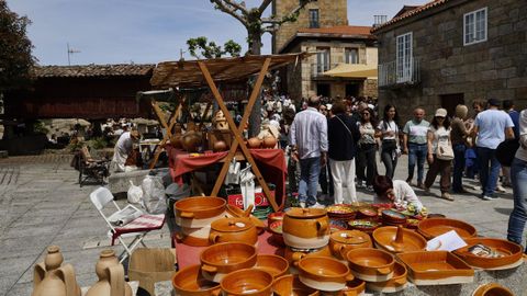 Os artesns traballaron en vivo e explicaron os segredos dos seus oficios