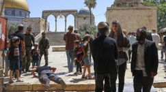 Jud�os ultraortodoxos en el complejo de Al Aqsa el pasado mes de julio.