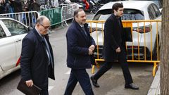 El exministro de Transportes Jos Luis balos, a su llegada al Tribunal Supremo el pasado 20 de febrero.