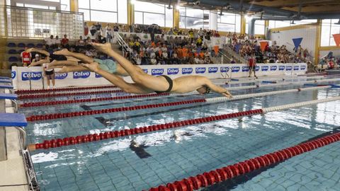 Piscina Carballo Calero, en la capital de Berganti�os