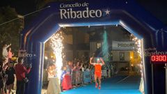 La carrera Rinlo y Ribadeo siempre deja im�genes espectaculares, como esta de la llegada a meta del campe�n absoluto masculino del pasado a�o, el lucense Jarno Pousada