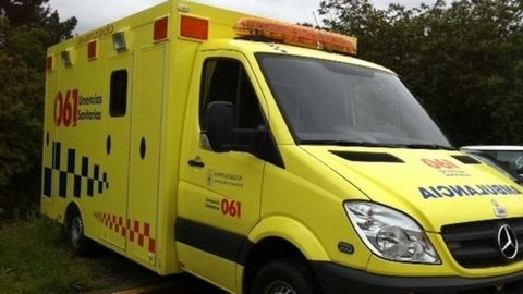 Una ambulancia del 061, en una imagen de archivo