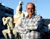 Guede particip� en la huelga del servicio de recogida de basuras.
