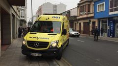 El accidente sucedi� a media tarde, en un paso de cebra de la r�a Chantada, en Monforte.
