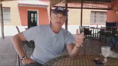 Captura del pol�mico v�deo que Bert�n Osborne ha publicado en Twitter donde carga, entre otros, contra Gabriel Rufi�n y Julia Otero