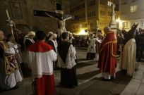 Los pasos de La Piedad y el Cristo de la Agon�a salieron anoche de la Orden Tercera. 