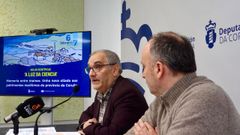 Presentaci�n de las jornadas sobre patrimonio mar�timo impulsadas por la Diputaci�n de A Coru�a.