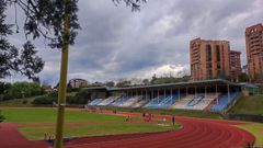 Pistas de atletismo de San L�zaro, en Oviedo