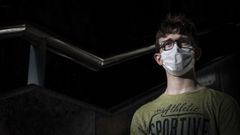 Mart�n Padr�n, alumno del IES As Lagoas