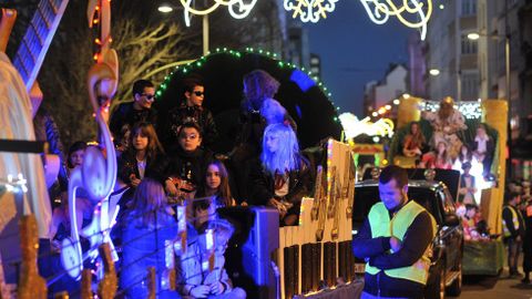La cabalgata abarrot� las calles de Ferrol