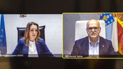 Videoconferencia de Sonia Rodr�guez-Campos y Jos� Manuel Baltar
