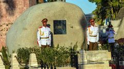 Inhumacin de las cenizas de Fidel Castro