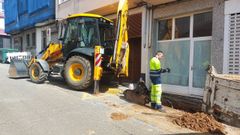 La aver�a se produjo a las cuatro de esta pasada madrugada a la altura del n�mero 4 de la r�a Gran V�a.