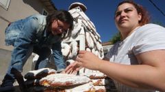 Las roscas se vende en la plaza de Santa Clara y frente a la iglesia de San Antonio