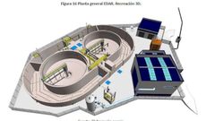 Recreaci�n de la Edar en 3D