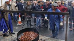Imagen de la inauguraci�n de la Festa da Casta�a del 2019