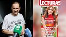balos, en una imagen de archivo; y Valeri Cullar, entrevistada en Lecturas.