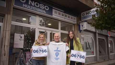 O Noso de Becerreá ya vendió este año en Reyes un décimo del segundo premio