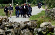 Imagen de archivo de la ruta de peregrinaci�n por el municipio dezano de Rodeiro. 