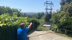 Imagen de la torreta de alta tensi�n