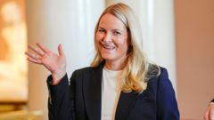 Mette-Marit, con ox�geno en un acto p�blico