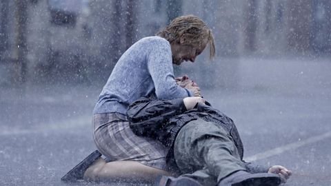 Una de las escenas de la serie de HBO basada en la novela �Patria�