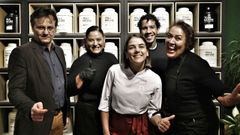 Nuevo equipo de la cafeter�a Tea&Nature en Valle Incl�n